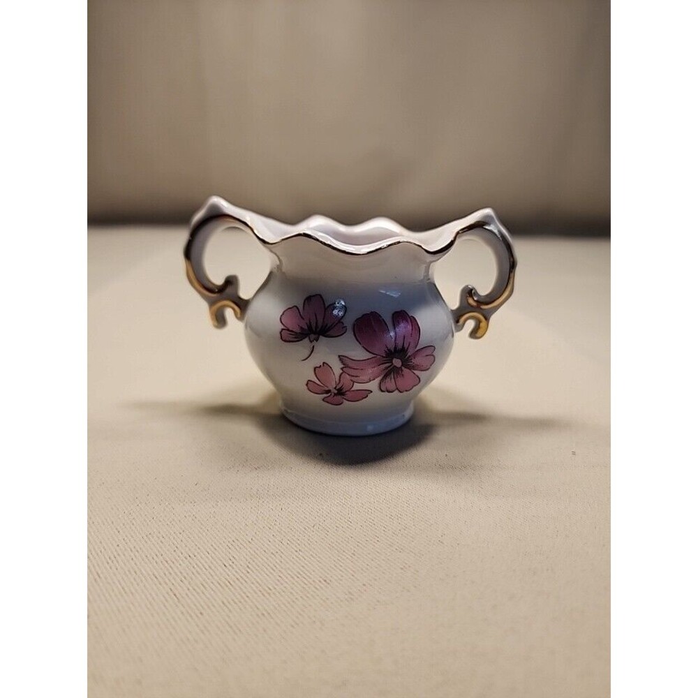 Vintage I.W. Rice and Co. Inc. Porcelain Candle Holder O06